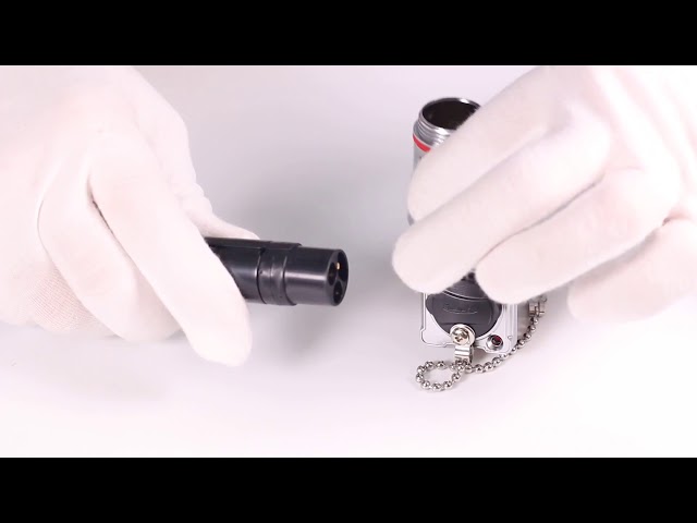 De zwarte Waterdichte Plastic Schakelaar van de Schroef Cirkel25a Macht, Waterdichte Elektro Snelle Schakelaars